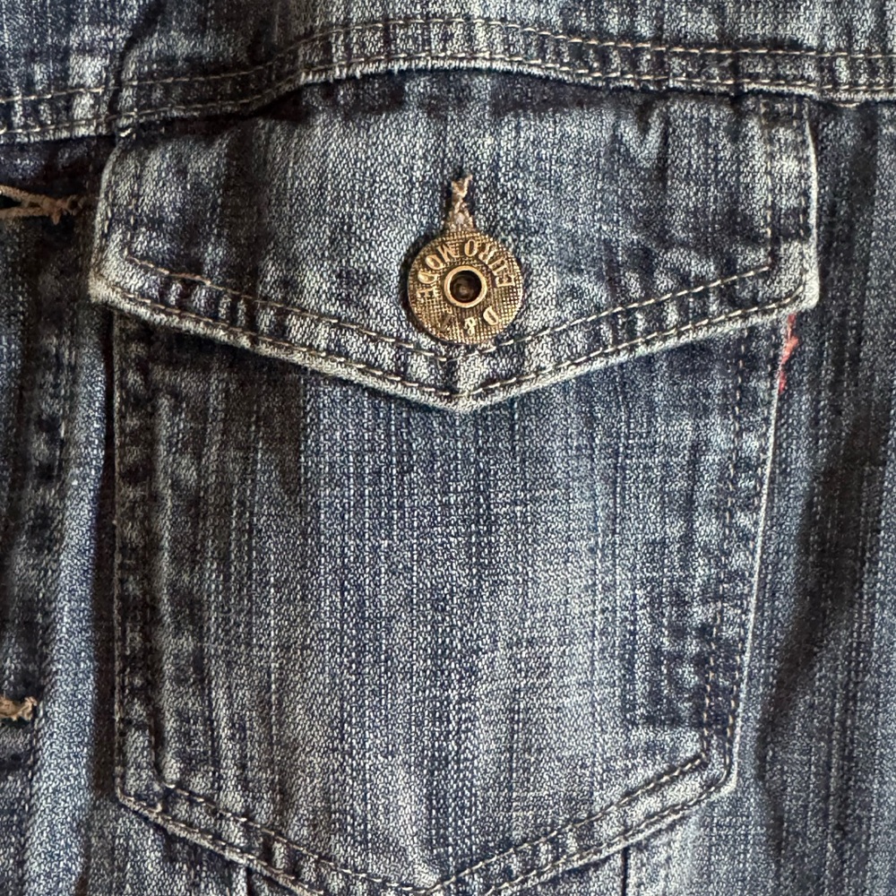 Authentic Denim Jacket in Classic Blue - Picture 3 of 6